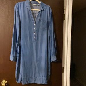 New York & Co Blue Dress XL